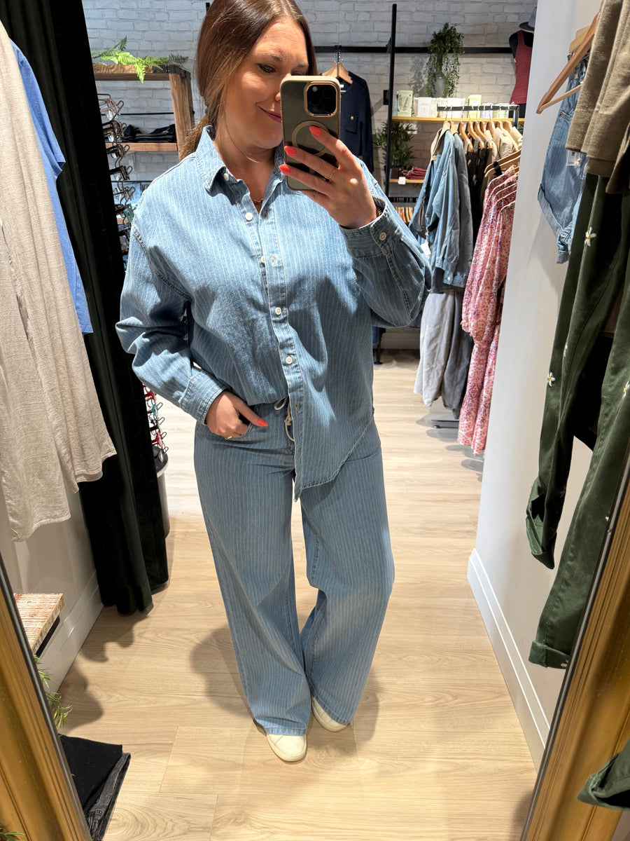 Madison - Mid Rise Wide Leg Whimsy