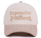 Expensive & Difficult Two Tone Corduroy Cap