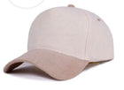 Plain Two Tone Corduroy Cap