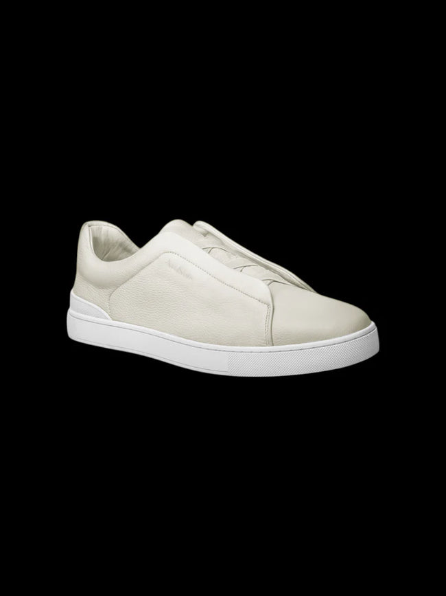 Holden White/Cream Slip-On Shoe