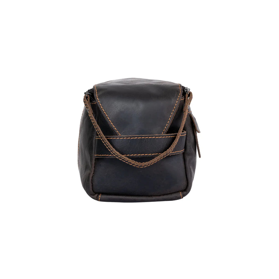 Leather Travel Wash Bag