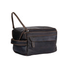 Leather Travel Wash Bag