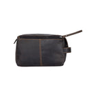 Leather Travel Wash Bag