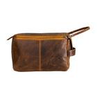 Leather Travel Wash Bag