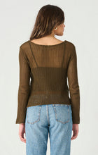 2427013 D LS Mesh Stitch Sweater