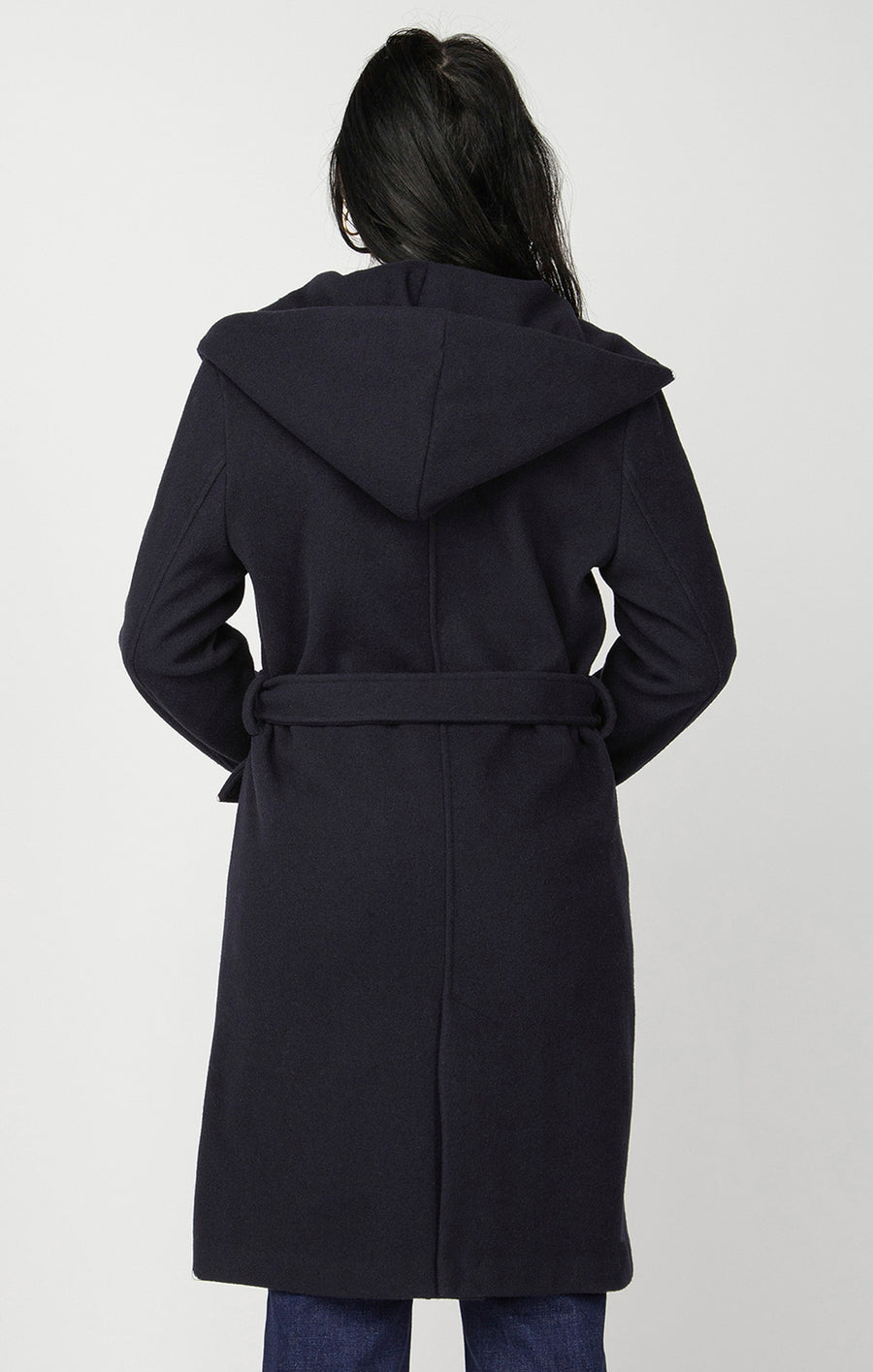 2429012 T LS Hooded Trench Coat