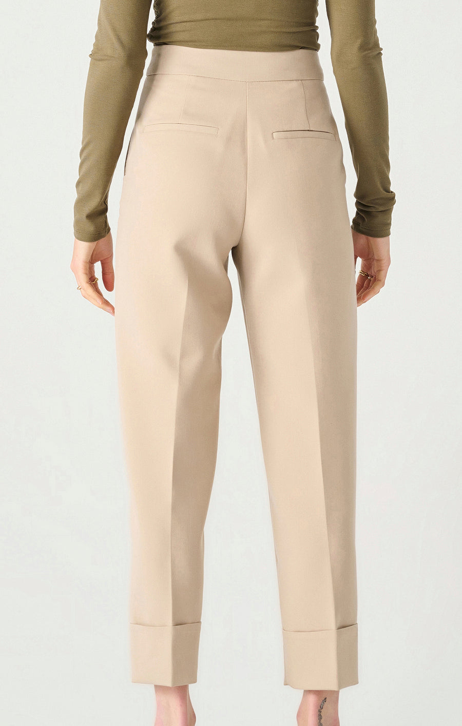 2422707 T Cuffed Straight Leg Pant