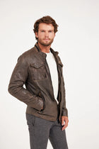 Cove RF Elephant Men's Leather Jacket