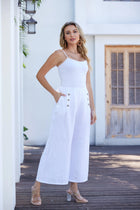 7500 White Island Breeze Button Pants