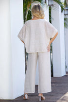 4998 Cold Wash Linen Pants