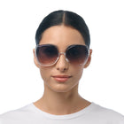 OK019- Transparent Clear (Black lens)