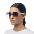 OK019- Transparent Clear (Black lens)