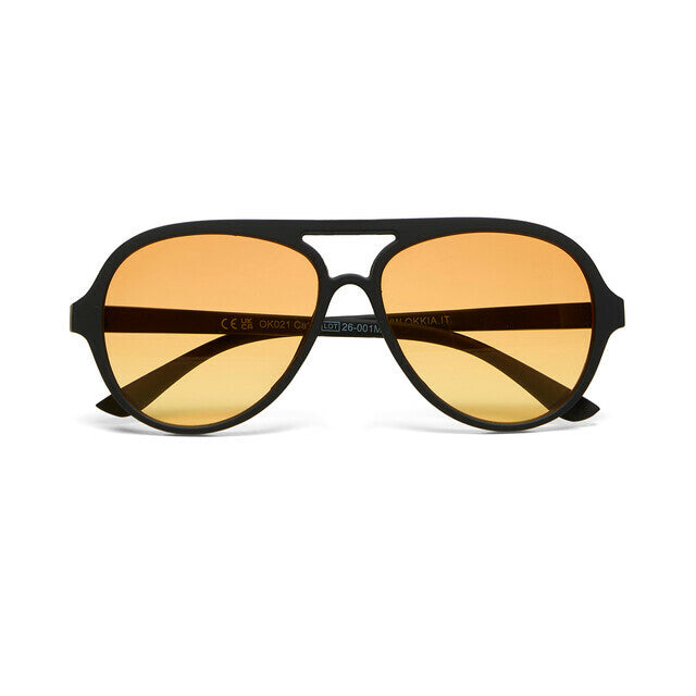 OK021- Alessio Black (Yellow Lenses)