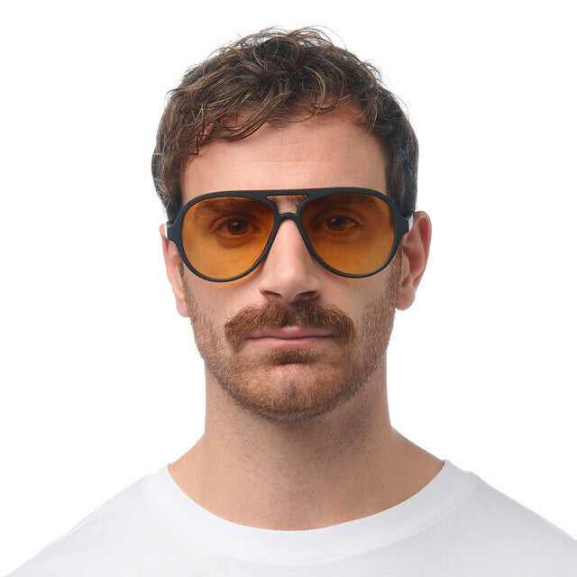 OK021- Alessio Black (Yellow Lenses)