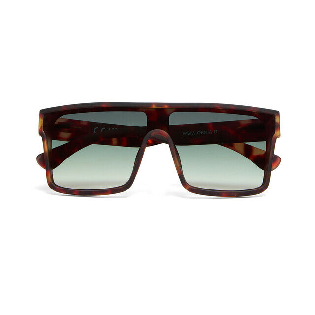 OK033 - Tokyo Classic Havana (Green Lenses)