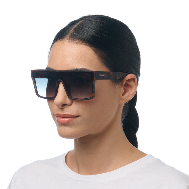 OK033 - Tokyo Classic Havana (Green Lenses)