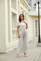 ITP-3121 Beige Jennifer's Linen Pants