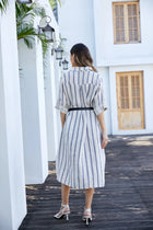 IT-206 Beige Jennifer's Linen Tunic