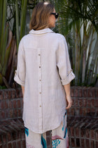 17975 Buttoned Elegance Top