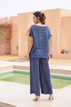 IT-300 Breezy V-Neck Linen Tee