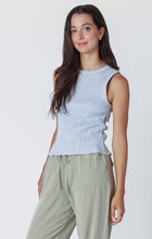 2524304 D Waffle Knit Tank