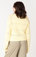 2527251 T LS Open Stitch Cropped Cardigan