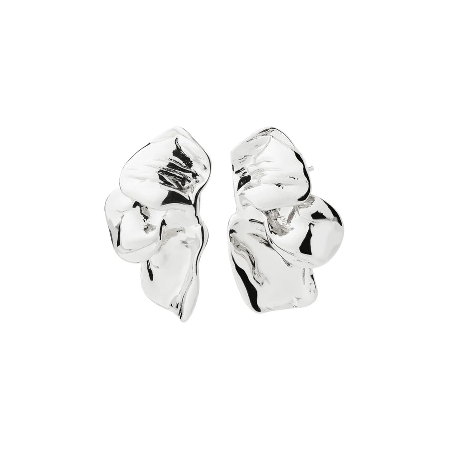 SOLARI recycled petal earrings