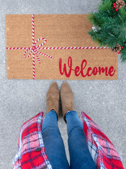 Shiraleah Christmas Doormat