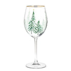 Winter Trees Wine Glass