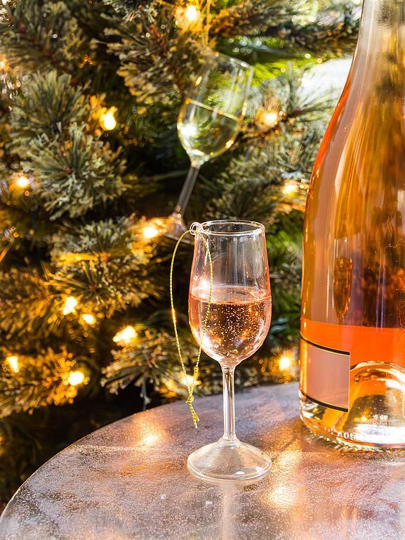 Glass of Wine Ornament