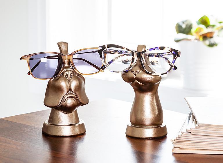 Dog Face Eyeglasses Holder
