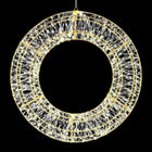 Large 2400L Micro LED Wreath
