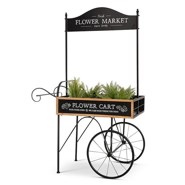 Tall Flower Market Cart
