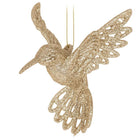 Glitter Hummingbird Ornament