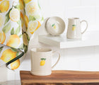Rimmed Mug w/ Lemon