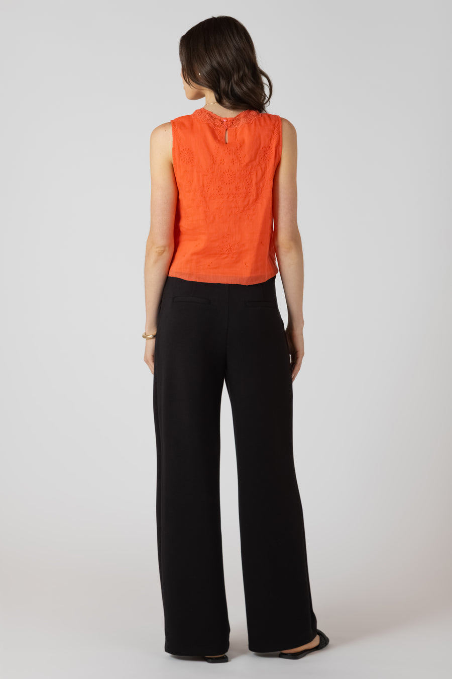 2722209 DG Black Scuba Knit Trouser
