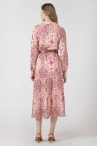 2722505 T Belted Button Front Shirt Dress