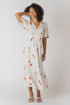 2722528 DG Short Sleeve Maxi Dress