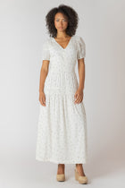 2722531 DG Button Smocked Dress