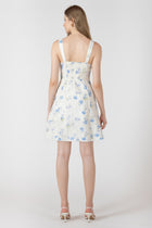 2722554 T Embroidered Mini Dress