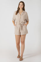 2722851 D Polo V-Neck Romper