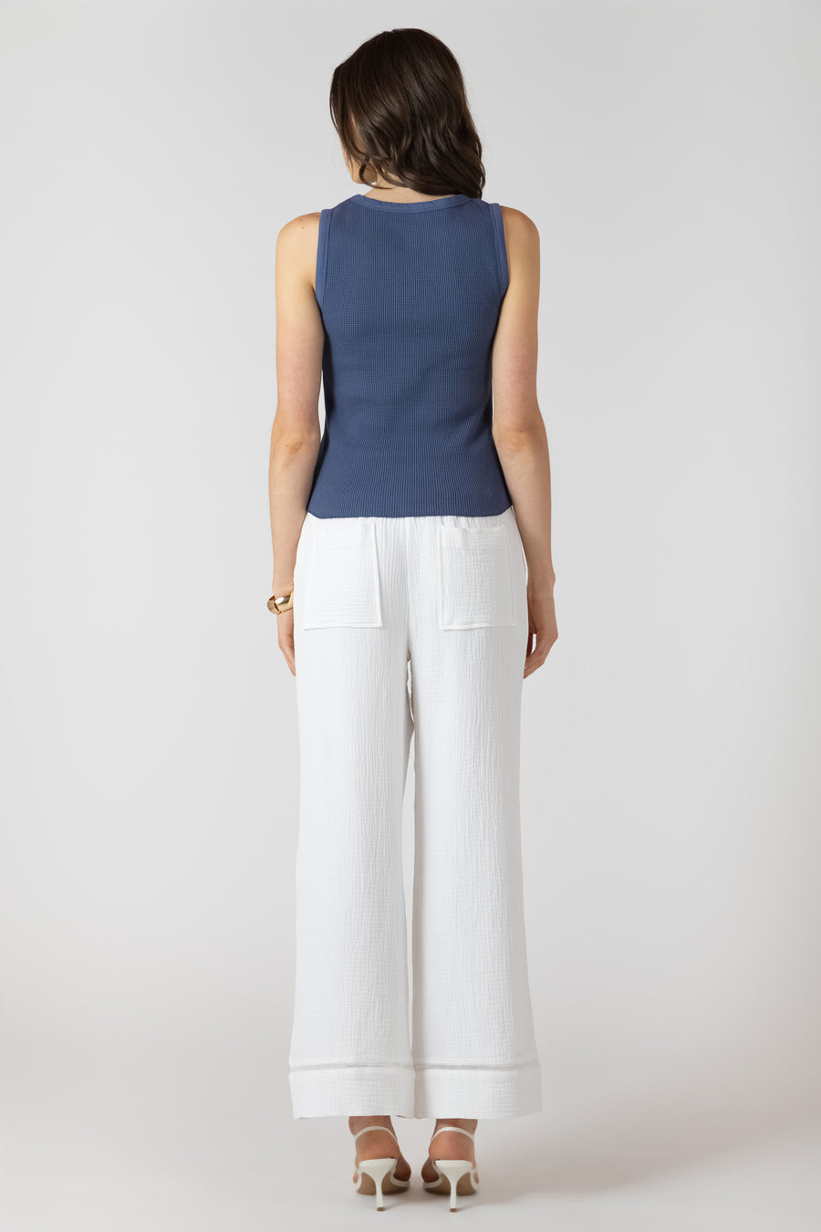 2724304 D Waffle Knit Tank