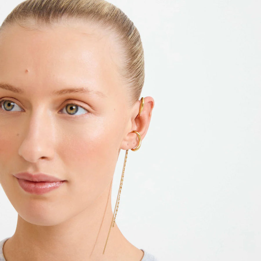 EVON recycled ear cuff 2-in-1