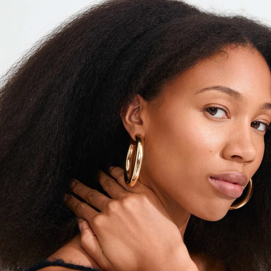 TOVIN recycled hoop earrings