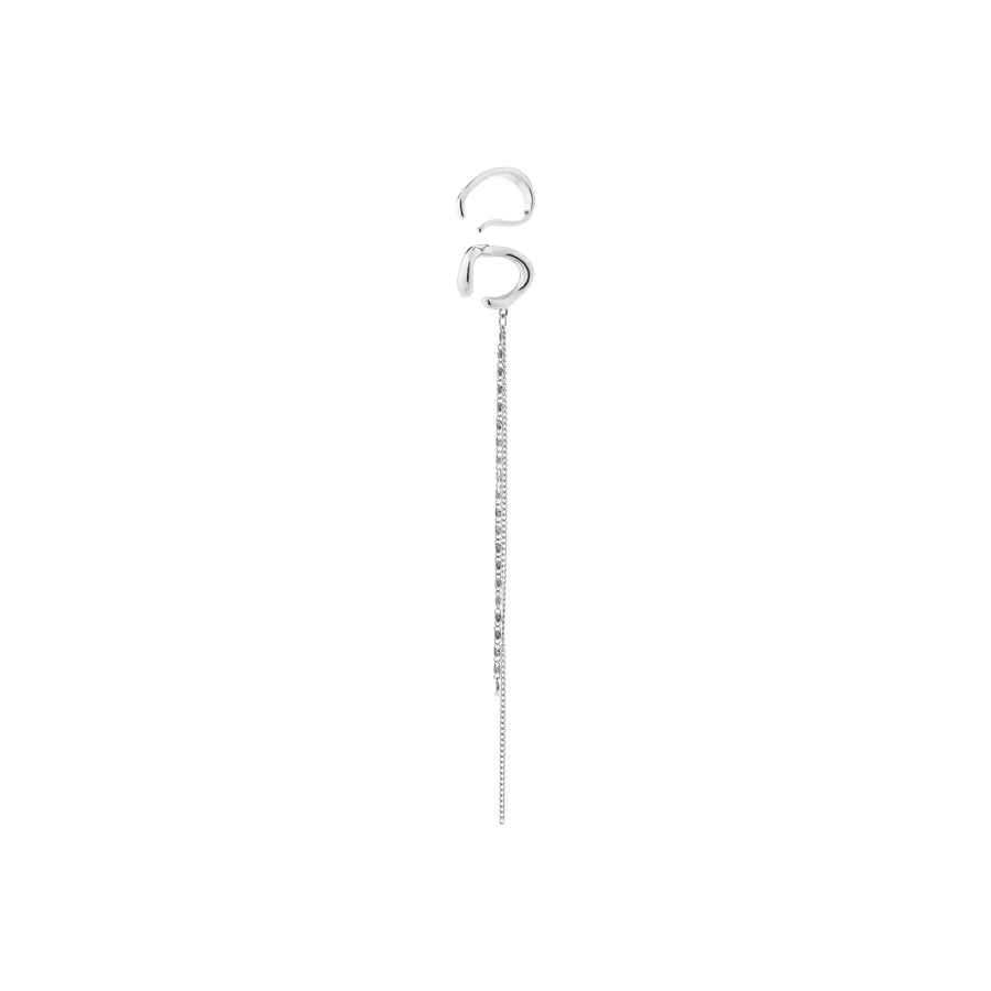 EVON recycled ear cuff 2-in-1