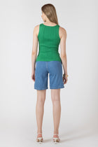 2727018 T Boatneck Ribbed Sweater Tank