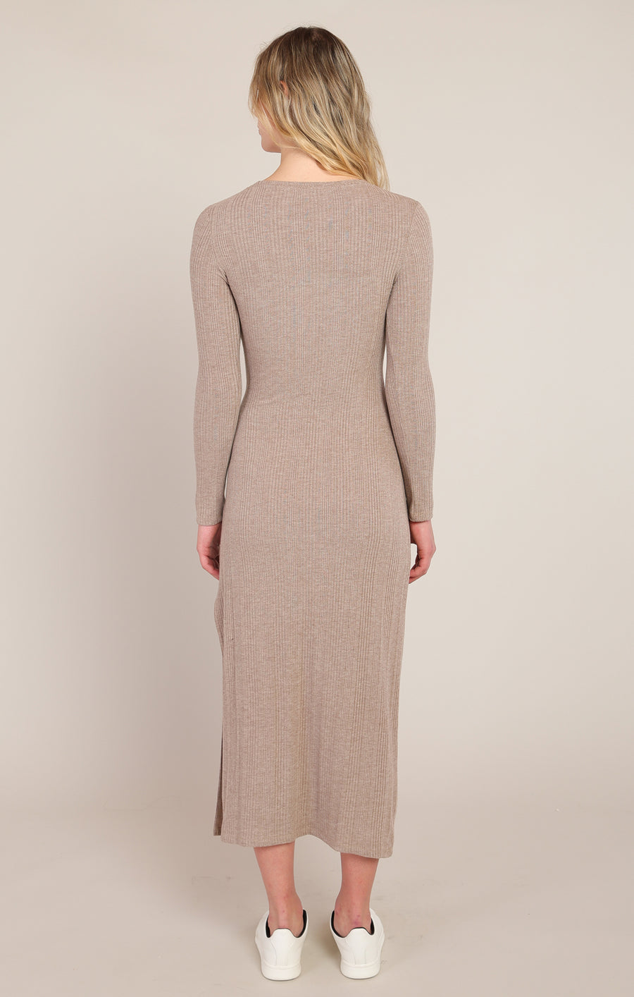 2822000 DG Knot Waist Long Dress