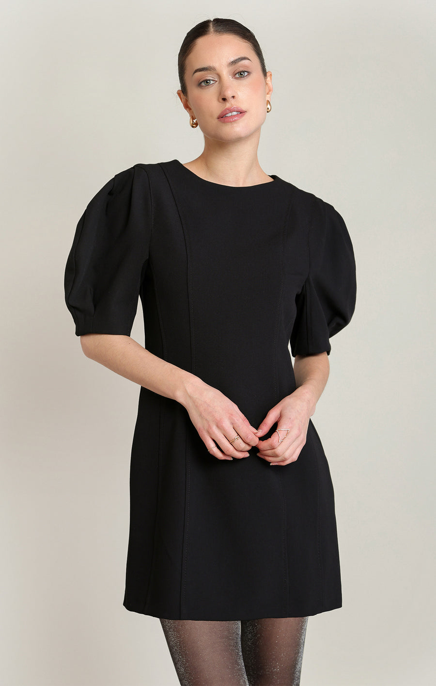 2822008 T Balloon Sleeve Dress
