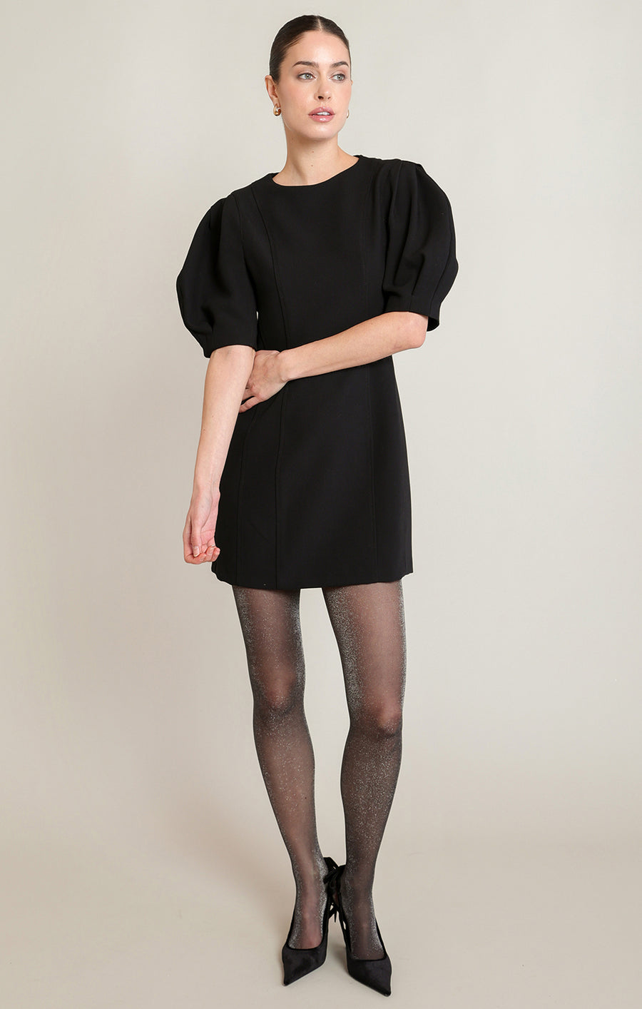 2822008 T Balloon Sleeve Dress