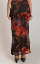 2822200 D Mesh Floral Skirt